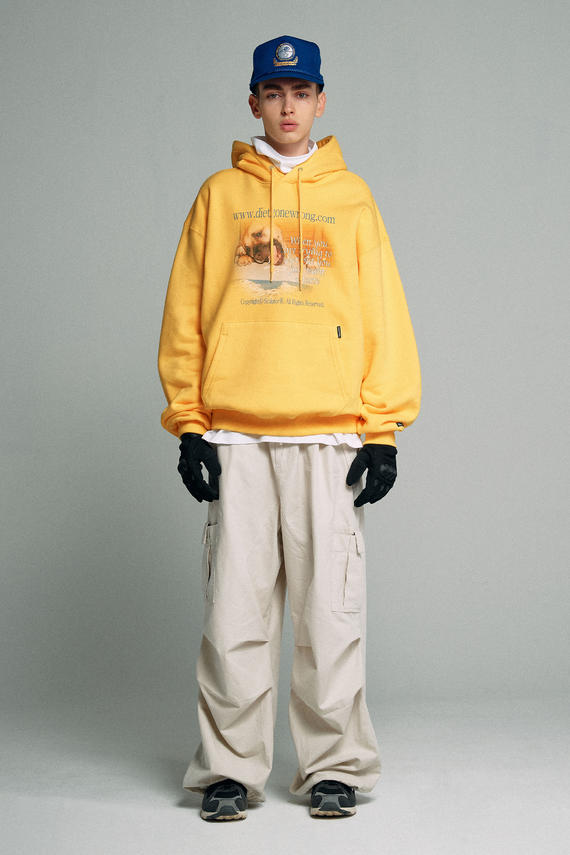Diet Therapy Hoodie Yellow