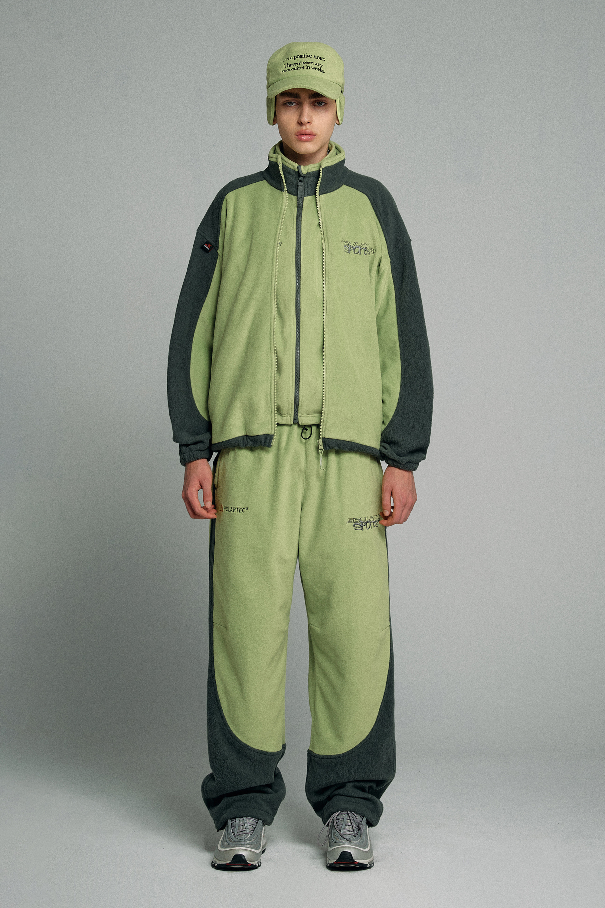 POLARTEC® Double Fleece Pants Green